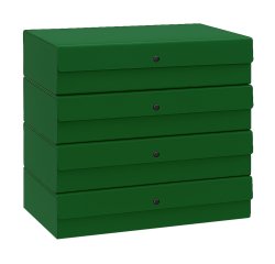 En_scatola progetto - dorso 12 cm - verde - starl