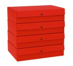 Scatola progetto - dorso 14 cm - rosso - Starline