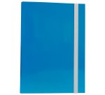 Cartella progetto - con elastico - dorso 3 cm - azzurro - Starline