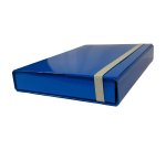 Cartella progetto - con elastico - dorso 5 cm - azzurro - Starline