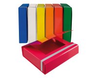Cartella progetto - con elastico - dorso 5 cm - colori assortiti - Starline