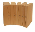 Scatola progetto - dorso 12 cm - 25 x 35 cm - cartone FSC - avana - Starline