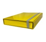 Cartella progetto - con elastico - dorso 5 cm - giallo - Starline