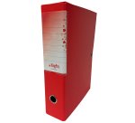 Scatola progetto KingPro - con portaetichetta - dorso 6 cm - rosso - Starline