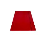 Cartella 3 lembi con elastico - 25 x 34 cm - dorso 1cm - rosso - Starline