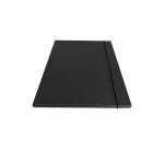 Cartella 3 lembi con elastico - 25 x 34 cm - dorso 1cm - grigio - Starline