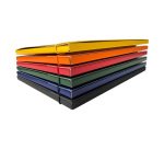 Cartella 3 lembi con elastico - 25 x 34 cm - dorso 1cm - grigio - Starline