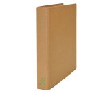 Raccoglitore Eco - 22 x 30 cm - 4 anelli tondi 30 mm - dorso 4 cm - avana - Starline