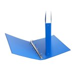 Raccoglitore - 22 x 30 cm - 4 anelli tondi 30 mm - dorso 4 cm - azzurro - Starline