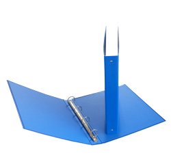 Raccoglitore - 4 anelli tondi 30 mm - dorso 4 cm - 22x30 cm - azzurro - Starline