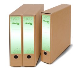 Registratore Avana Eco - protocollo - dorso 5 cm - Starline