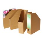 Portariviste Eco - 25 x 35 x 8 cm - dorso 8 cm - avana - Starline