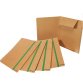 Cartellina 3 lembi - con elastico piatto 20 mm - 25 x 35 cm - cartoncino FSC - avana - Starline