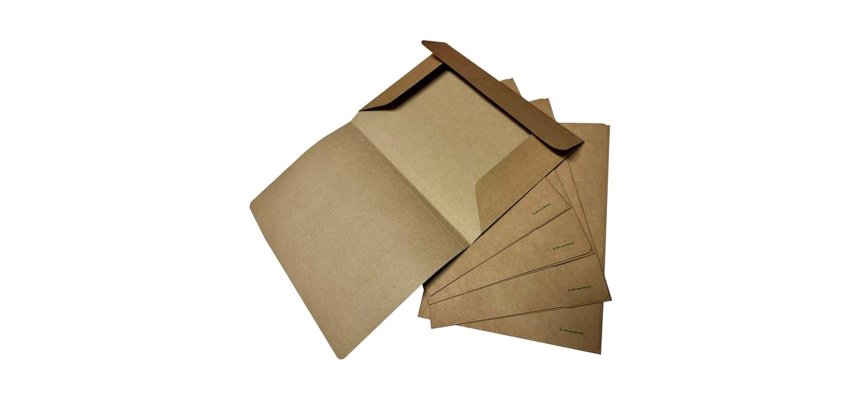 Cartellina 3 lembi Eco - 225 gr - 24,5 x 34 cm - cartoncino kraft - avana - Starline - conf. 25 pezzi