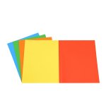 Cartellina semplice - 200 gr - A4 - cartoncino bristol - 5 colori assortiti - Starline - conf. 50 pezzi