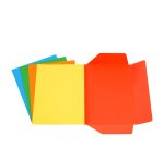 Cartellina 3 lembi - 200 gr - 25 x 34,5 cm - cartoncino bristol - 5 colori assortiti - Starline - conf. 25 pezzi