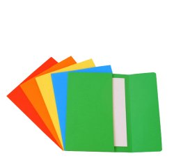 Cartellina a busta - 200 gr - 26 x 34 cm - cartoncino bristol - 5 colori assortiti - Starline - conf. 25 pezzi