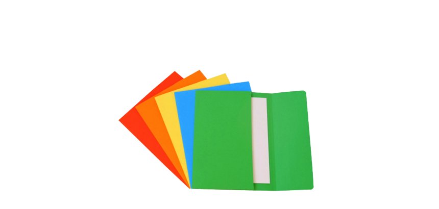 Cartellina a busta - 200 gr - A4 - cartoncino bristol - 5 colori assortiti - Starline - conf. 25 pezzi