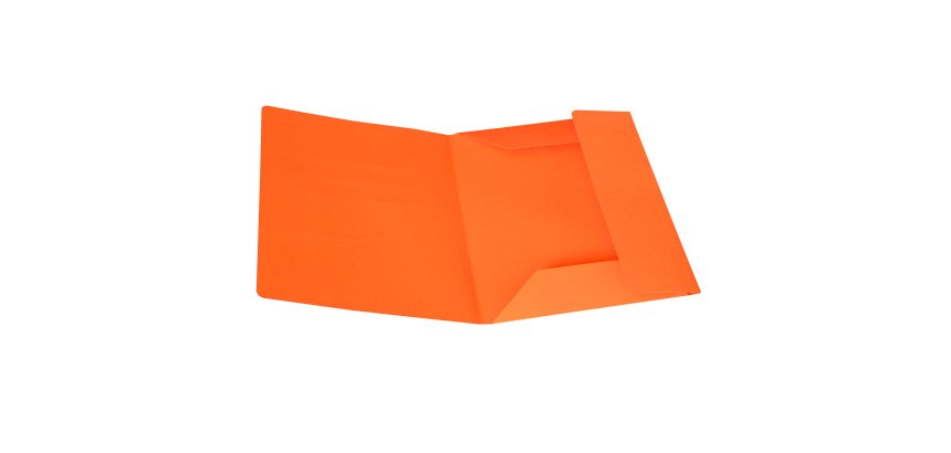 Cartellina 3 lembi - 200 gr - 25 x 34,5 cm - cartoncino bristol - arancio - Starline - conf. 25 pezzi