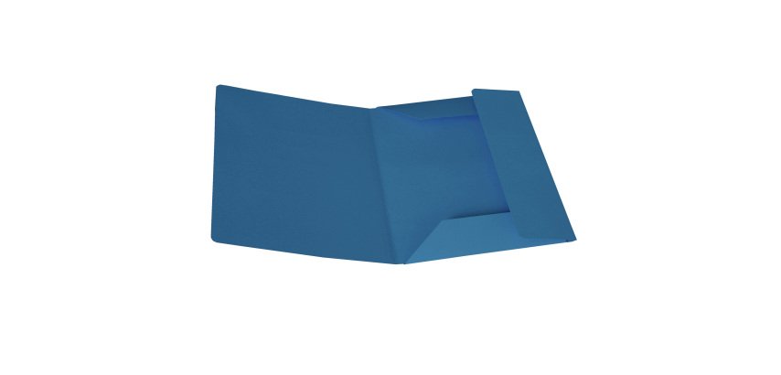 Cartellina 3 lembi - 200 gr - 25 x 34,5 cm - cartoncino bristol - blu - Starline - conf. 25 pezzi