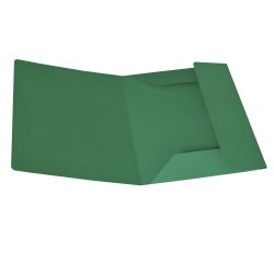 Cartellina 3 lembi - 200 gr - cartoncino bristol - verde - Starline - conf. 25 pezzi