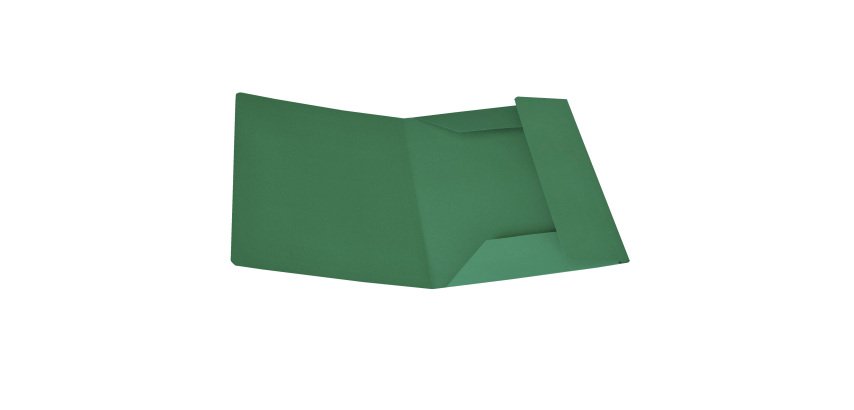 Cartellina 3 lembi - 200 gr - 25 x 34,5 cm - cartoncino bristol - verde - Starline - conf. 25 pezzi