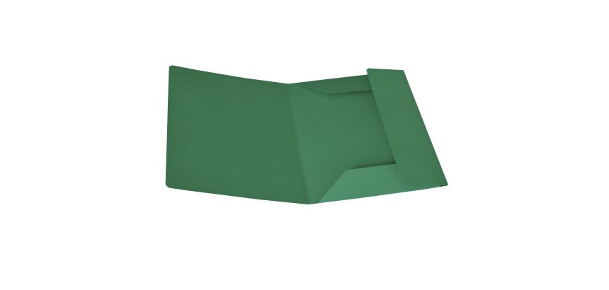 Cartellina 3 lembi - 200 gr - 25 x 34,5 cm - cartoncino bristol - verde - Starline - conf. 25 pezzi