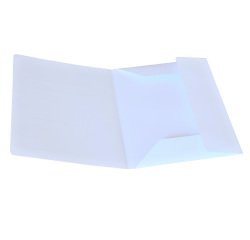 Cartellina 3 lembi - 200 gr - cartoncino bristol - bianco - Starline - conf. 25 pezzi