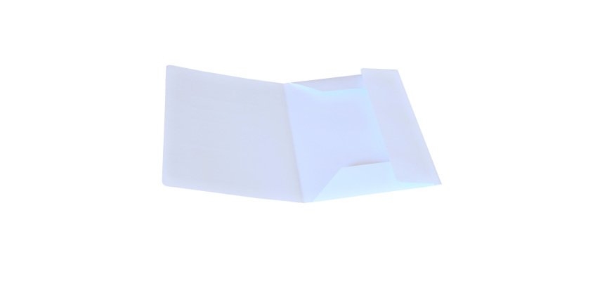 Cartellina 3 lembi - 200 gr - 25 x 34,5 cm - cartoncino bristol - bianco - Starline - conf. 25 pezzi