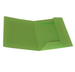 Cartellina 3 lembi - 200 gr - cartoncino bristol - verde nilo - Starline - conf. 25 pezzi