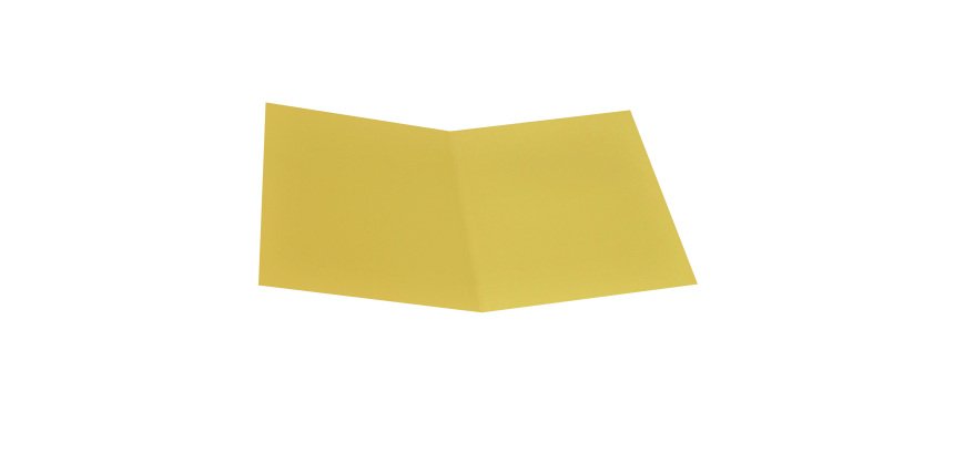 Cartellina semplice - 200 gr - A4 - cartoncino bristol - giallo sole - Starline - conf. 50 pezzi
