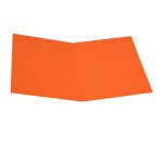 Cartellina semplice - 200 gr - A4 - cartoncino bristol - arancio - Starline - conf. 50 pezzi