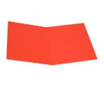 Cartellina semplice - 200 gr - A4 - cartoncino bristol - rosso - Starline - conf. 50 pezzi