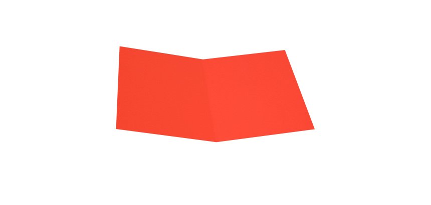 Cartellina semplice - 200 gr - A4 - cartoncino bristol - rosso - Starline - conf. 50 pezzi