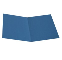 Cartellina semplice - 200 gr - A4 - cartoncino bristol - blu - Starline - conf. 50 pezzi