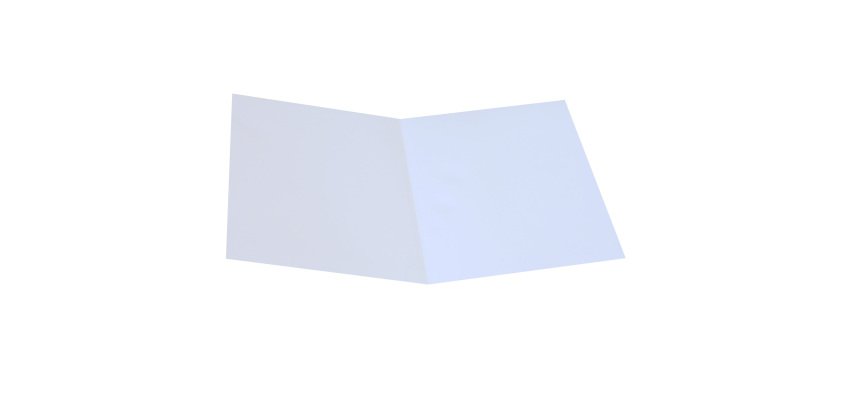 Cartellina semplice - 200 gr - A4 - cartoncino bristol - bianco - Starline - conf. 50 pezzi