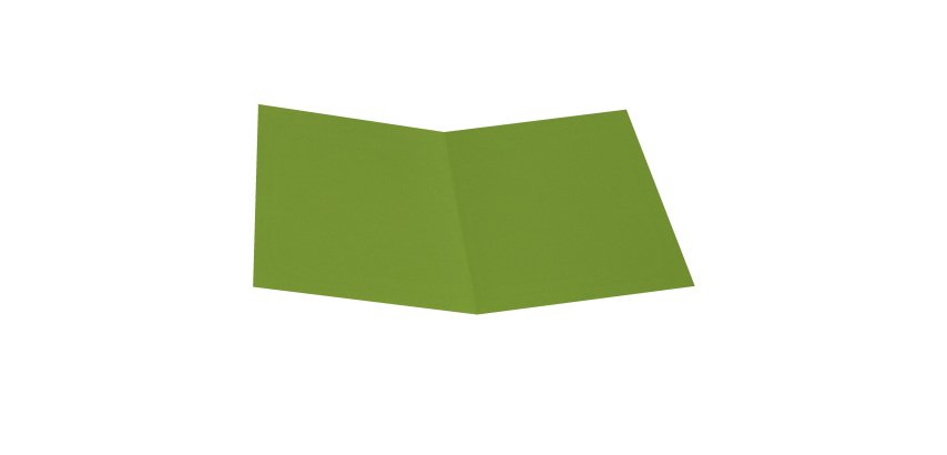 Cartellina semplice - 200 gr - A4 - cartoncino bristol - verde nilo - Starline - conf. 50 pezzi