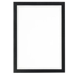 Cornice magnetica retroadesiva Starwall - A3 - nero - Starline