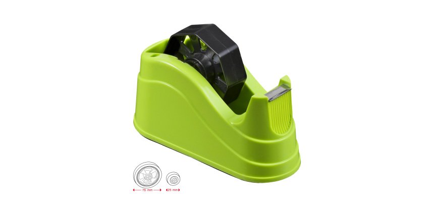 Dispenser da tavolo Medium - per nastri 33/66 m - verde lime - Starline