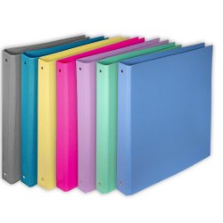 Raccoglitore KingBright - 4R - 30 mm - 22 x 30 cm - rivestito in PPL - colori assortiti - Starline