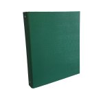 Raccoglitore King - 22 x 30 cm - 4 anelli tondi 30 mm - dorso 4 cm - rivestimento in PP - verde - Starline