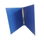 Raccoglitore King - 22 x 30 cm - 4 anelli tondi 30 mm - dorso 4 cm - rivestimento in PP - blu - Starline
