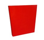 Raccoglitore King - 22 x 30 cm - 4 anelli tondi 30 mm - dorso 4 cm - rivestimento in PP - rosso - Starline