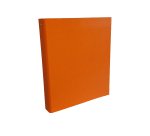 Raccoglitore King - 22 x 30 cm - 4 anelli tondi 30 mm - dorso 4 cm - rivestimento in PP - arancio - Starline