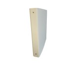 Raccoglitore King - 22 x 30 cm - 4 anelli tondi 30 mm - dorso 4 cm - rivestimento in PP - bianco - Starline