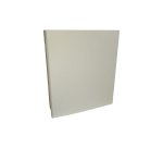 Raccoglitore King - 22 x 30 cm - 4 anelli tondi 30 mm - dorso 4 cm - rivestimento in PP - bianco - Starline