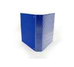 Raccoglitore personalizzabile KingShow - 22 x 30 cm - 4 anelli a D 40 mm - dorso 5 cm - blu - Starline