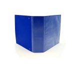 Raccoglitore personalizzabile KingShow - 22 x 30 cm - 4 anelli a D 65 mm - dorso 8 cm - blu - Starline