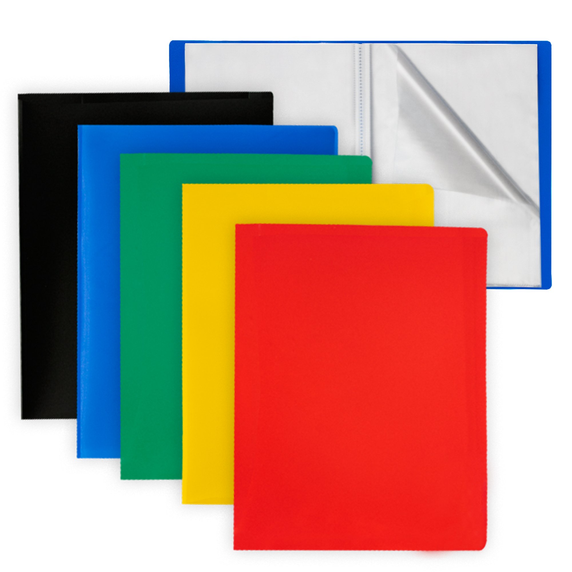 Favorit Portalistino - 50 Buste In Polipropilene Con Effetto Buccia D'Arancia 22x30cm, Nero - Foto 2