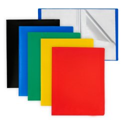 Portalistini Eco - PPL - 22 x 30 cm - 60 buste lisce - colori assortiti - Starline